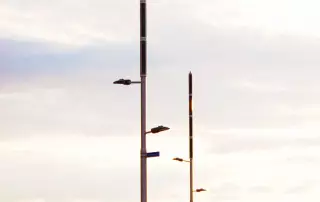 Hybrid Solarlichtmasten