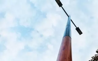 Intelligente Solar Parkplatzbeleuchtung