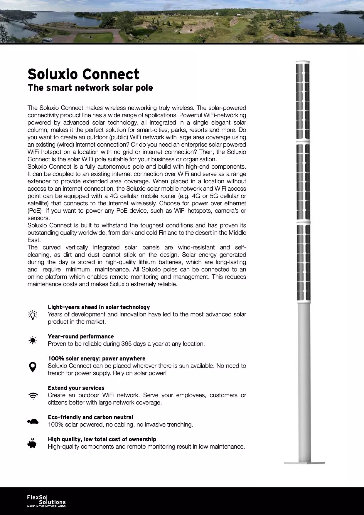 Soluxio Connect Wifi-Hotspot-Broschüre