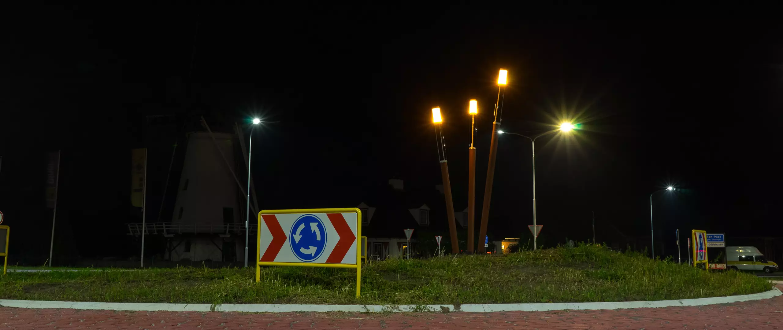 Soluxio entwirft Solarleuchten für Kreisverkehre in Groningen