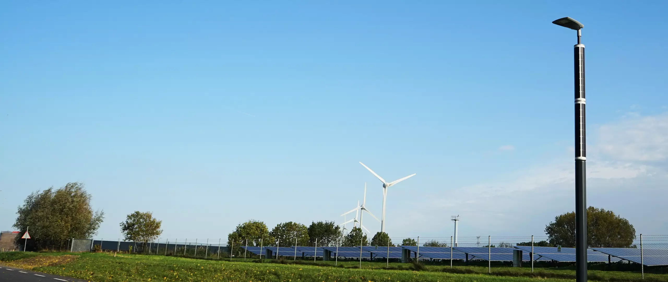 Soluxio solarbetriebener Strassenleuchte