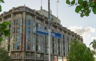 Solarbetriebenes Straßenschild von FlexSol Solutions